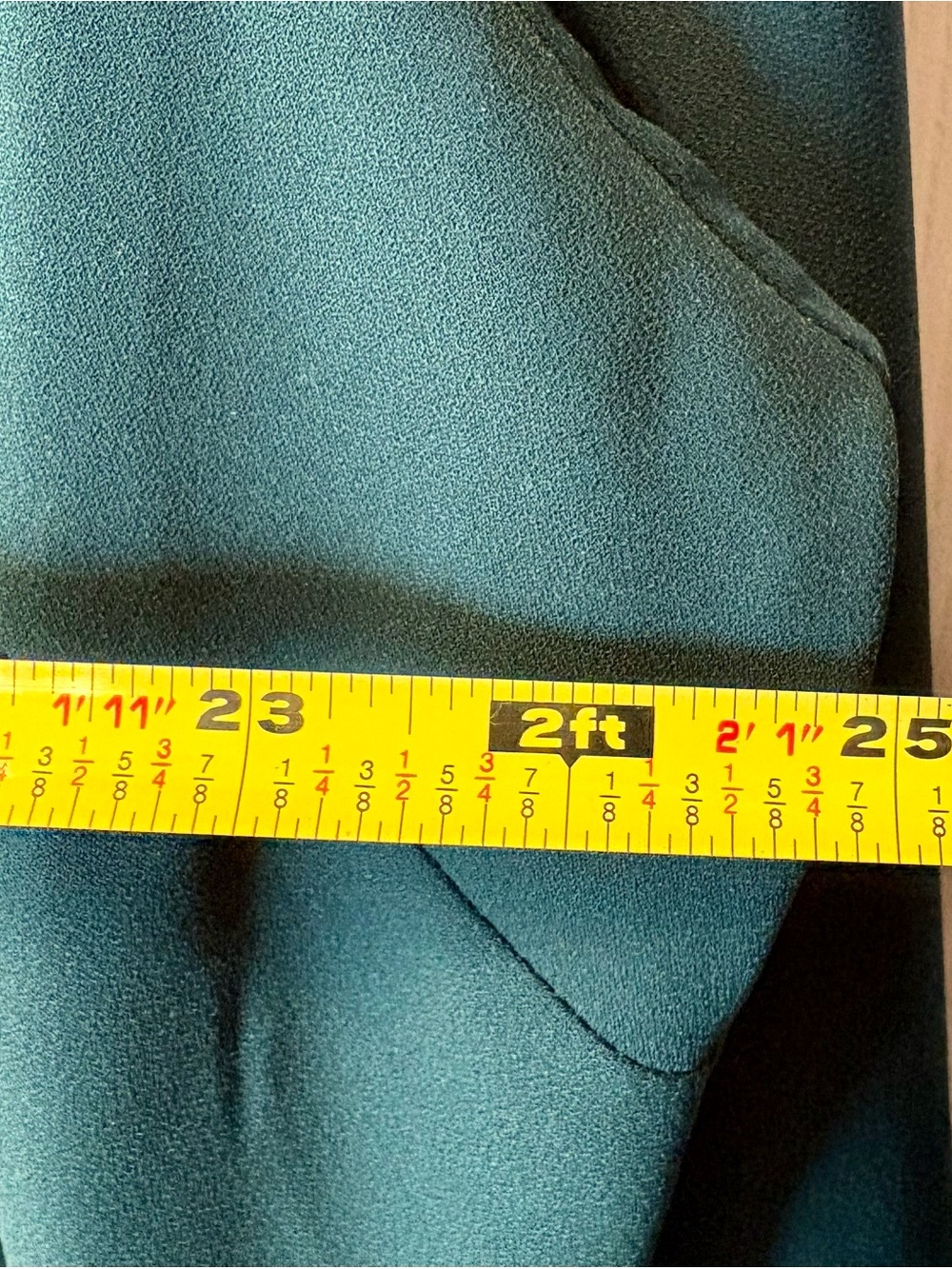 Lauren Ralph Lauren 2X Dark Green Long Sleeve Blouse with Buckle Accent - Picture 4 of 7